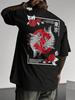 New Unisexs Casual Street Fashion Japanese Culture Printed Short Sleeve TShirts Summer