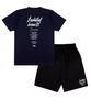 CREAM SODA LAB [2Pack] Quarter Logo Short Sleeve Shorts Set (Type A)
