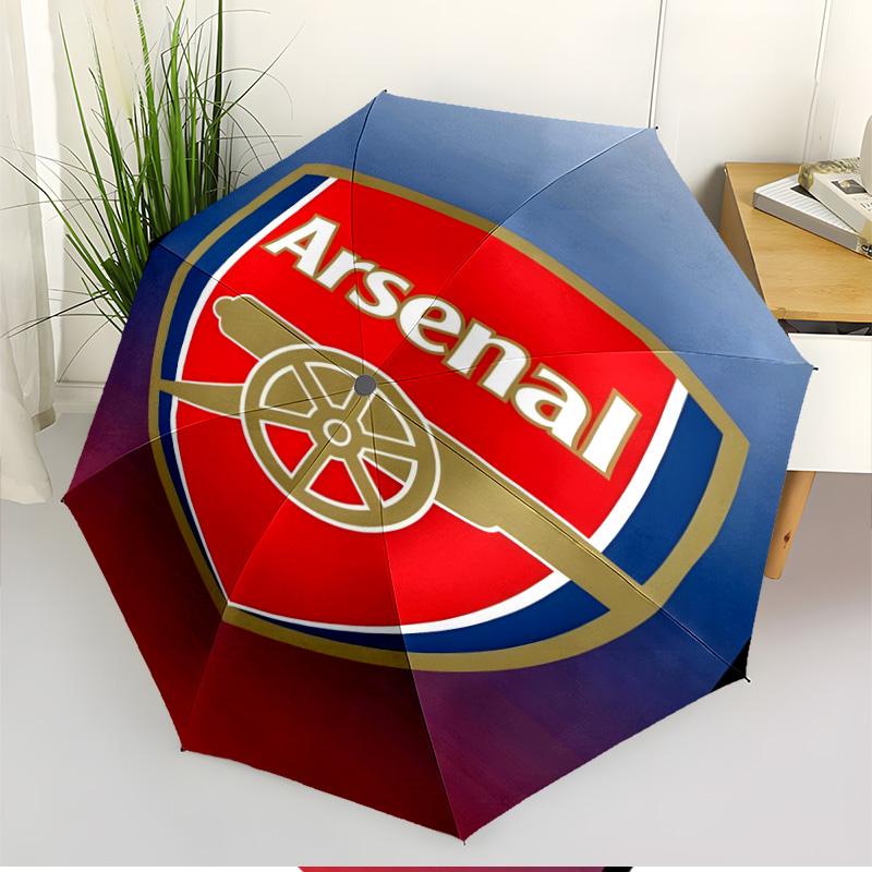 football team.C Print Automatic Open Close Umbrella, Portable Foldable Umbrella, for Outdoor Commute Camping Trip, Ideal Birthday Gift