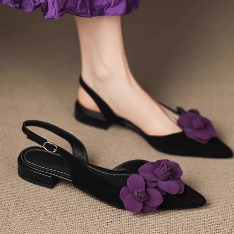 

Fashion Women s High Heels Fashion Buckle Strap Fashion Outdoor Dress Comfortable Flat Low Heels Sandals Zapatos Mujer 35