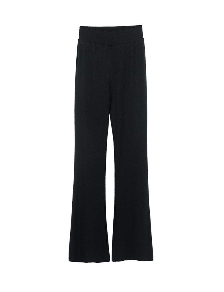Daydance Adult Ballet Flared Size Fits Height Waist Pants, Sportswear, Comfortable, Black, S, 155-160cm, 51-61cm