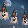 43/47CM Halloween Ghost Hanging Decoration LED Light Glowing Horror Decor Props for Outddor Indoor Halloween Party Decoration