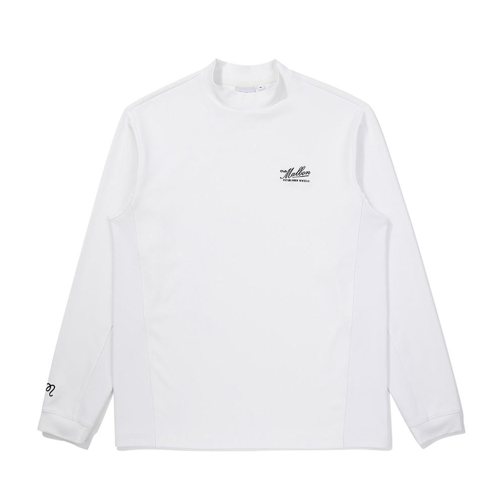 MALBON GOLF Club Malbon Mock Neck White (Man)