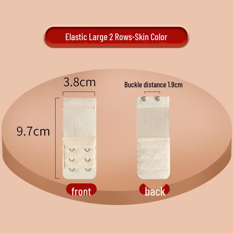 Extensie elastică pentru sutien cu cataramă din oțel inoxidabil - 2x3, 3x3, 4x4 rânduri