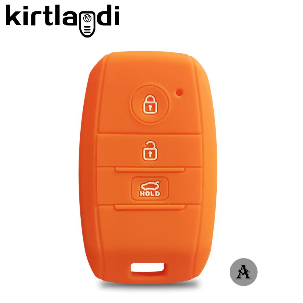Silikonowy Pokrowiec na Kluczyk Uchwyt Brelok dla Kia Rio GTLine X-line Sorento Optima 3 Cerato K4 Sportage Ceed KX K4 K5 Sorento Prime 3