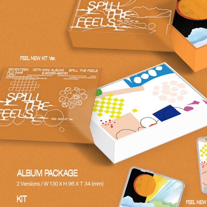 (KiT Ver.) SEVENTEEN [SPILL THE FEELS] 12th MINI ALBUM