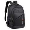 Men'S Large-Capacity Backpack, Fashionable Laptop Bag, Suitable For Travel And Business, Equipped With Secure Zipper Closure And