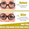 40pcs Nose Pads Super Sticky Anti Slip Eyeglass Soft Silicone Adhesive Glasses Nose Pads for Plastic Frame Glasses Sunglasses