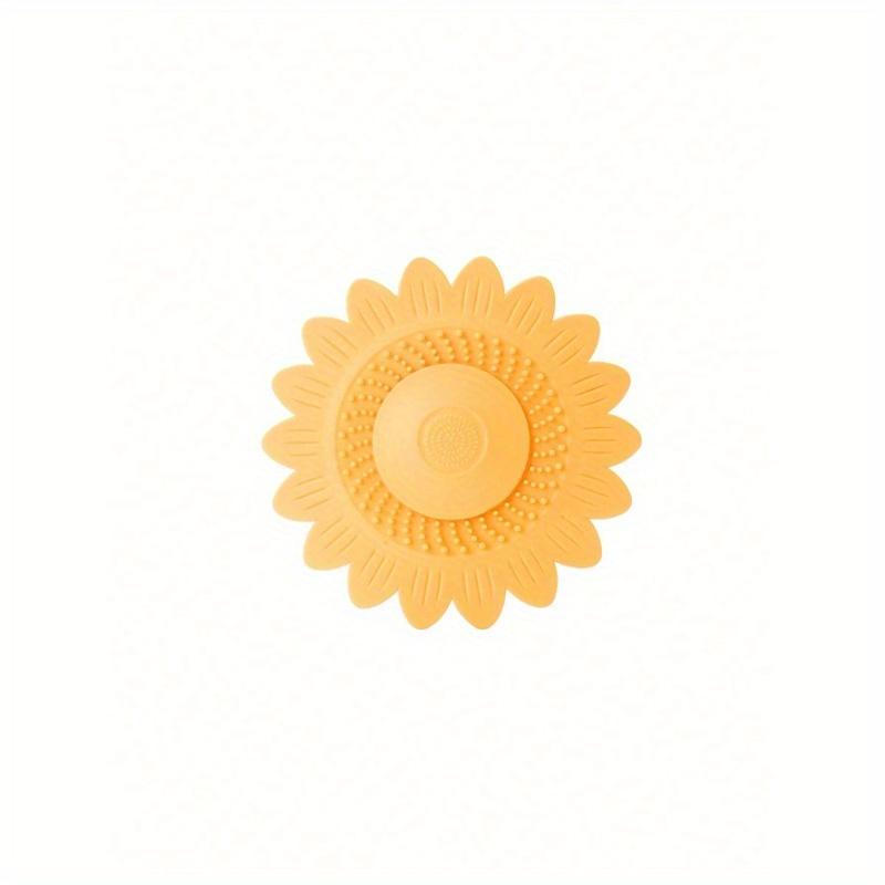 

1 шт. Сетка для слива раковины нажимного типа, Крышка для слива в полу, Заглушка для слива против запаха, Уловитель волос, Крышка для слива душа, Фильтр для раковины с цветочным дизайном Orange Color разноцветный