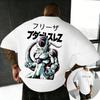 Plus Size Dragon Ball Anime Print Men Women Summer Tshirt Casual Parent Child TopsY2K Fashion Harajuku Style Streetwear