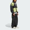 Adidas Originals Adilenium Ss24 Logo Zip Retro Sports Stand Collar Long Sleeve Jacket Men Jacket Yellow Black JN0824