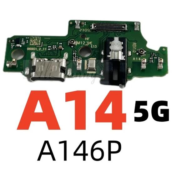 SamSung A13 A14 A23 A24 A32 A34 A52 A72 5G A02S A03S A04S için Şarj Portu USB Dock Esnek Kablo Dock Kartı
