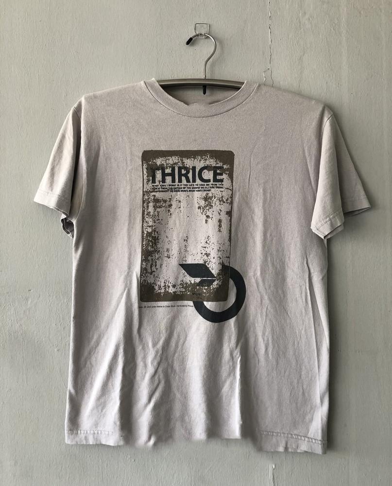 Collection THRICE 2003 Band Gift For Fan Full Size S-5XL T-shirt Unisex T-Shirt
