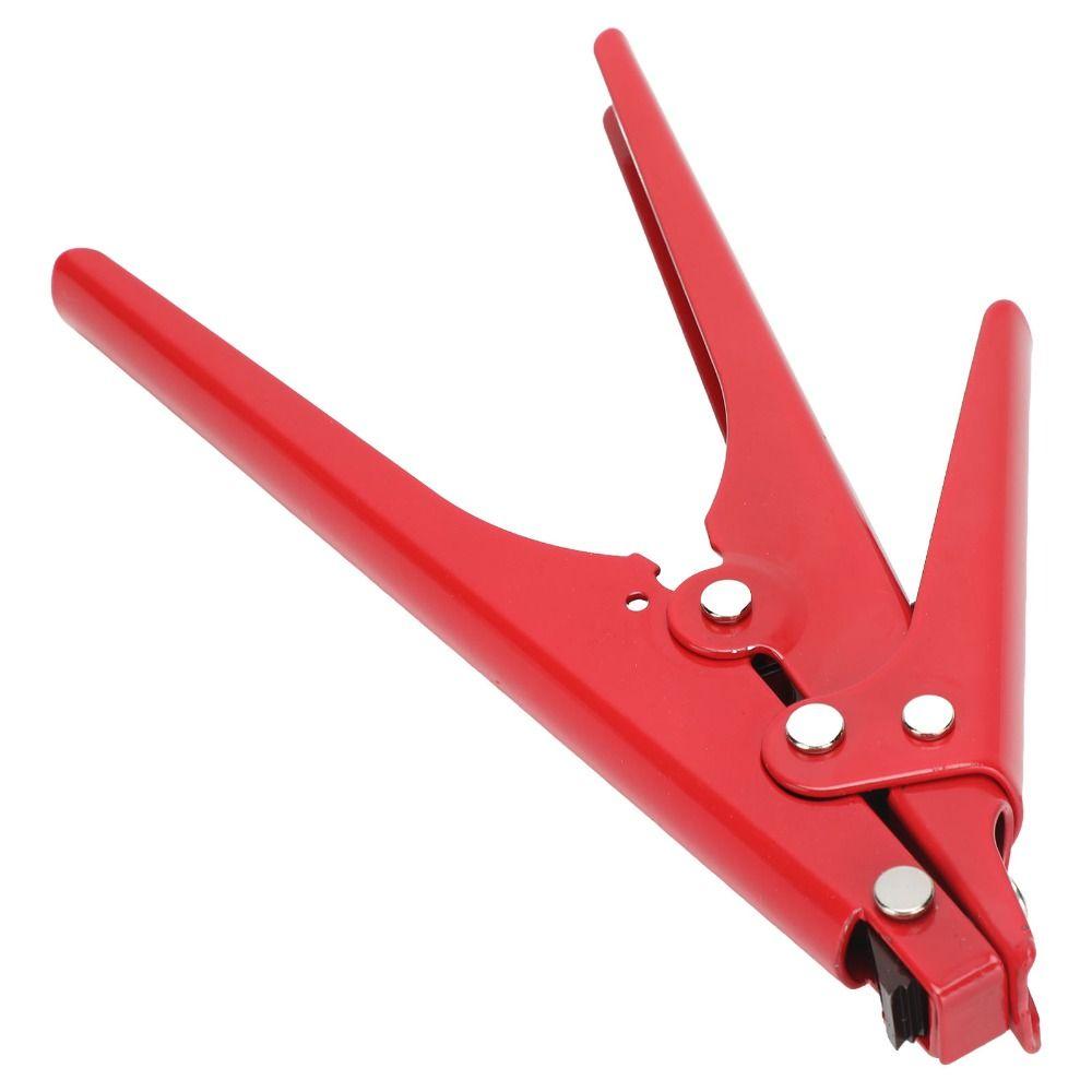 Verstellbares Spannkabelbinder-Werkzeug 2,4-9 mm Breite Bereich 8 Zoll Länge Reißverschluss-Kabelbinder-Werkzeug Tragbares Design Schwarz