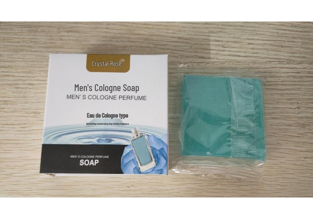 Genuine Men's Handmade Essential Oil Bath & Shower Cologne Soap and Face Wash Souvenir.