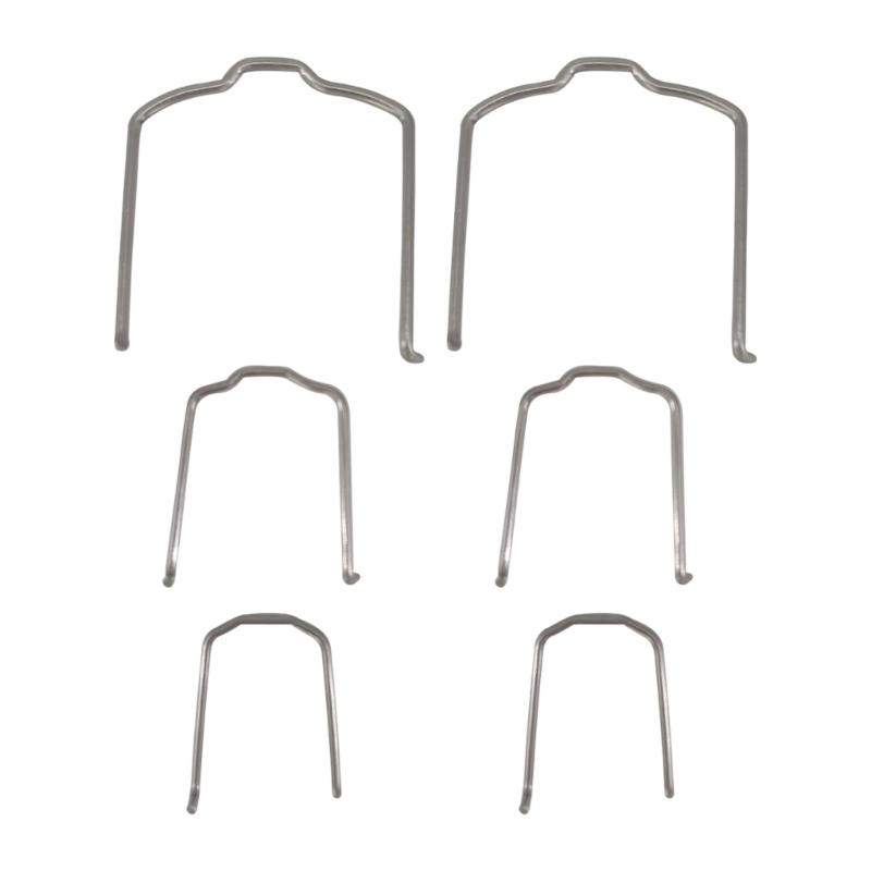 154 23 Radiator Hose Clip Replacement Parts, Metal Retaining Spring Clips for E39 E38 E60 E90 Vehicle Cooling System Use Tasks