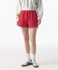 MUSINSA STANDARD WOMAN Women'S Double Knit Sweat Shorts [Red]