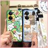 Shockproof Silicone Phone Case For Realme P3 Ultra 5G Anti-dust Protective Kickstand Cute Soft Case Anti-knock Ring