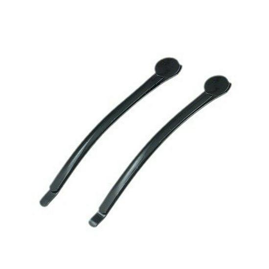 Black Curved Thickened Bangs Hair Clip for Women