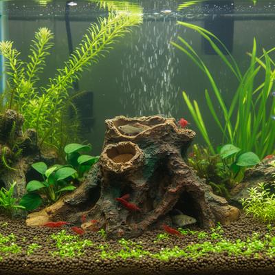 Aquarium Landscape Resin Driftwood Fish Tank Ornament Aquarium Plant Aquarium Supplies Landscape Decoration for Fish Tank