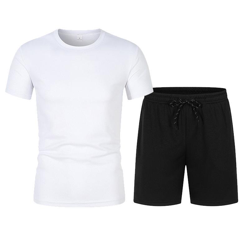 Men's Summer Quick-Dry Mesh T-Shirt & Shorts Set