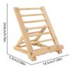 Holz Buchständer Verstellbar Küchen Kochbuchständer Schreibtisch Leseablage Halter Handyhalter