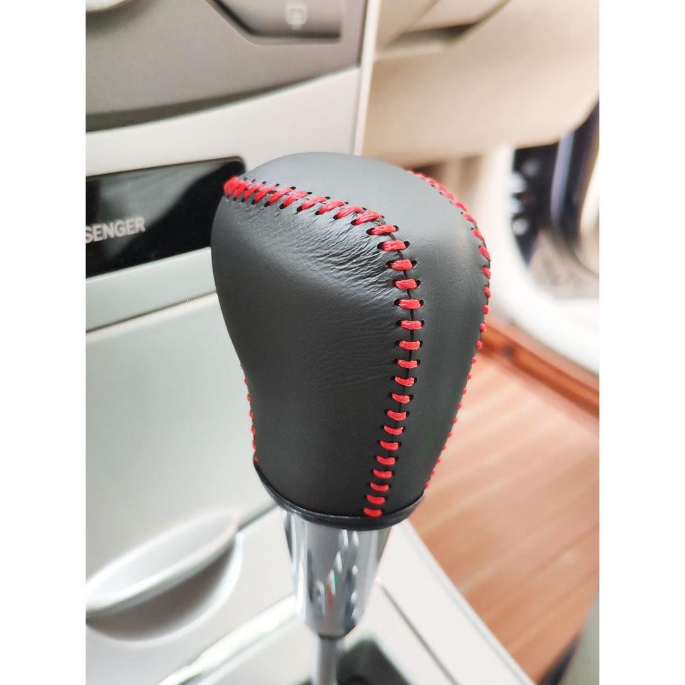 Compatible Leather Gear Shift Knob Cover for RAV4, Corolla, Levin, Zhi Xiang, Zhi Xuan, Vios, Camry