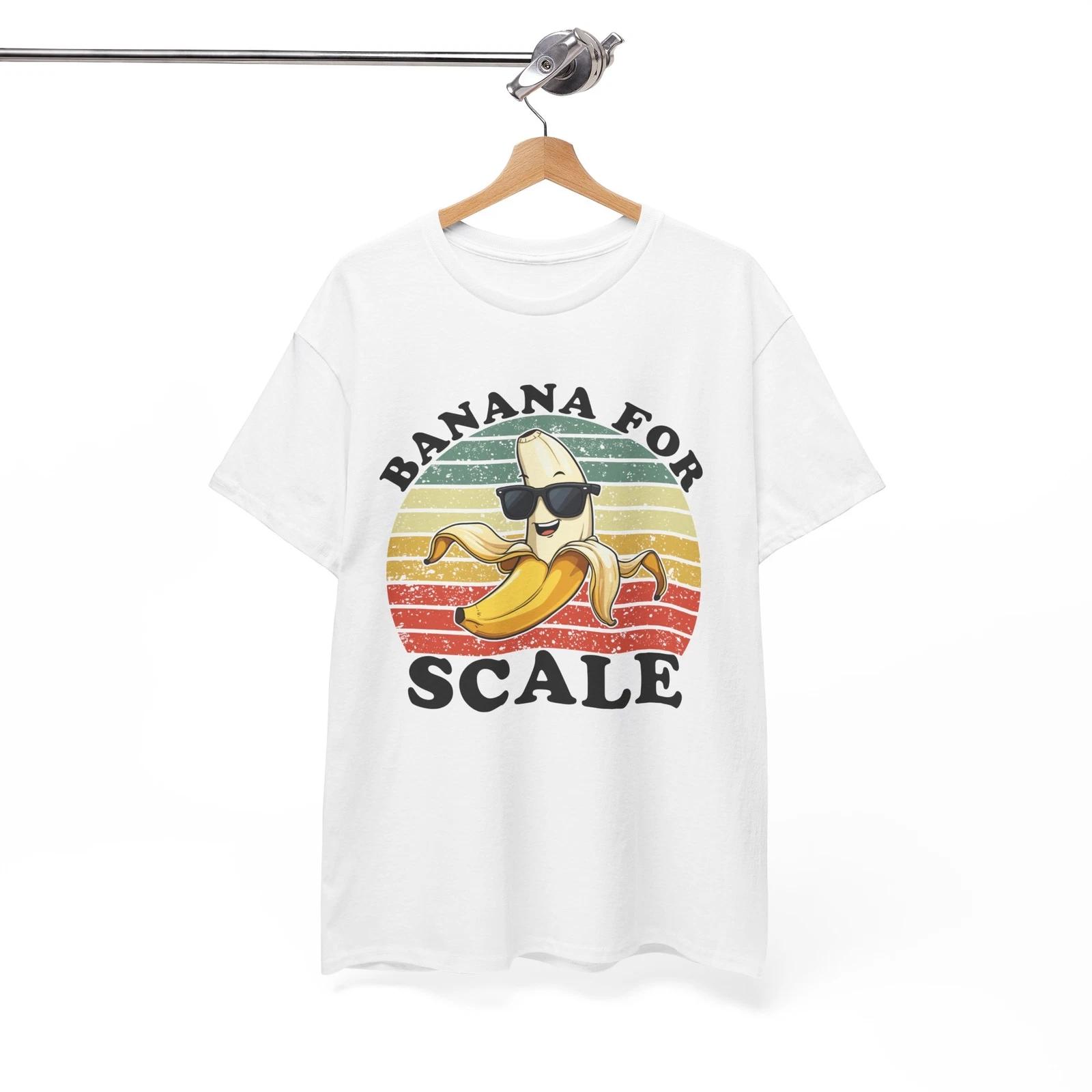 

Funny Banana for Scale Meme T-Shirt | Funny Lazy Life Joke Tee | Hilarious Shirt S