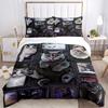 3pcs Cat Collage Bedding Set - Includes Quilt Cover and Pillowcases, Suitable for All Seasons, Machine Washable - Ideal Gift for Family and