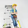 6 Pcs Engineering Safety Toy For Plastic Construction Party Hat Building Plaything Toddler Gift Festive Supplies Role Play