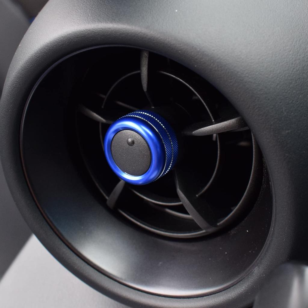 KUNGKIC New Toyota GR86 ZN8 Subaru BRZ ZD8 Air Conditioner Vent Garnish Zinc Alloy