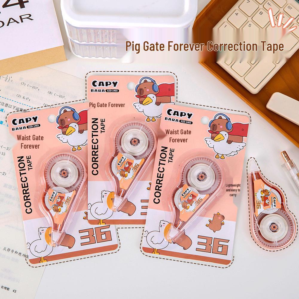 Capybara Keychain - Cute DIY Stationery Gift for Student Graduation or Children's Reward