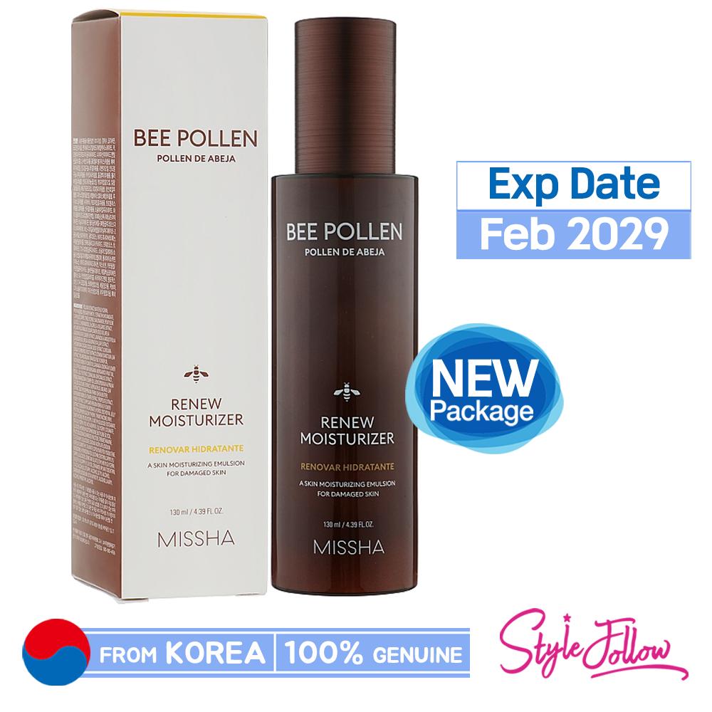 [MISSHA] Обновляющий увлажняющий крем с пчелиной пыльцой, 130 мл 1pc + Sample Gifts