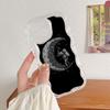 Ae97 Space Moon Astronaut Black Art Protective Phone Cases for Xiaomi PocoX5 F6 Redmi Note 13 12 11 Pro 13C 12C A3 Huawei Honor 90 Wave TPU Back Cover
