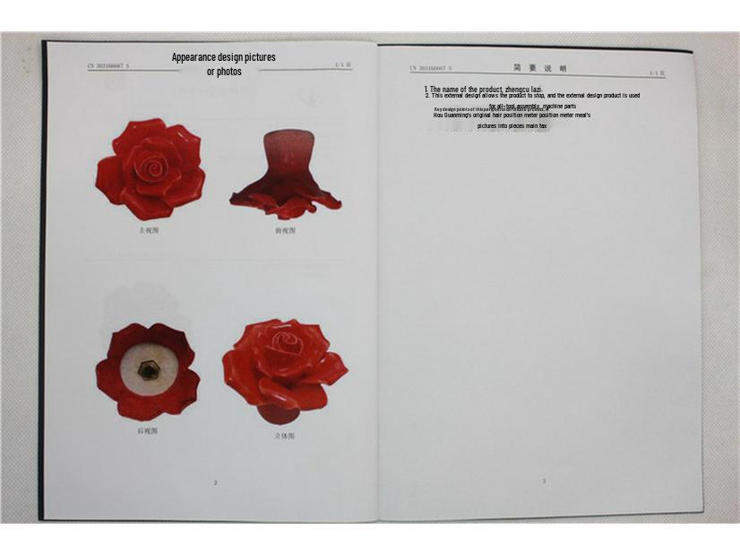 Antique Bronze Rose Ceramic Greenish White Pumpkin Handle for Kitchen Cabinet Wardrobe