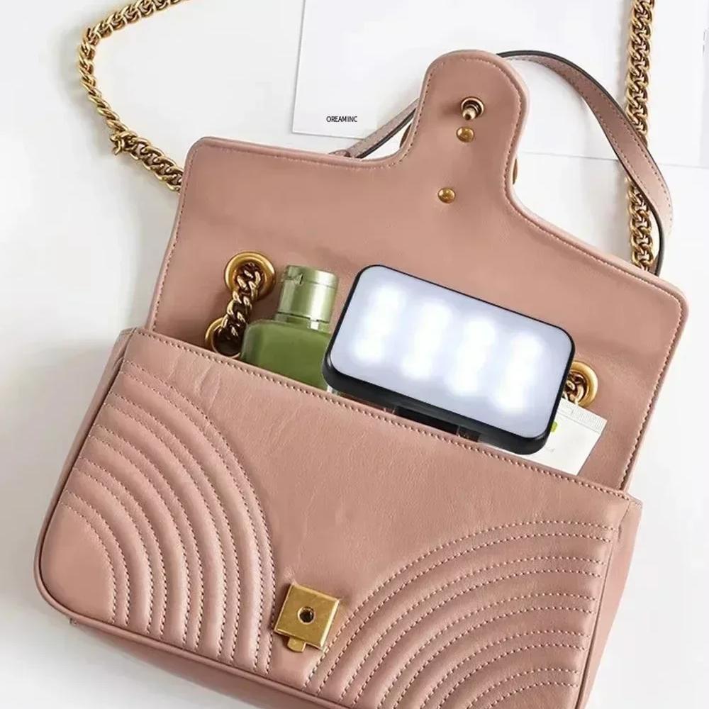 Mini Selfie Fill Light 3Modes Adjustable Video Conferencing Fill Light Rechargeable Brightness Clip On For Computer Mobile Phone