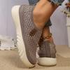 Dames Casual Gebreide Instap Loafers - Ademend en Lichtgewicht voor Lopen