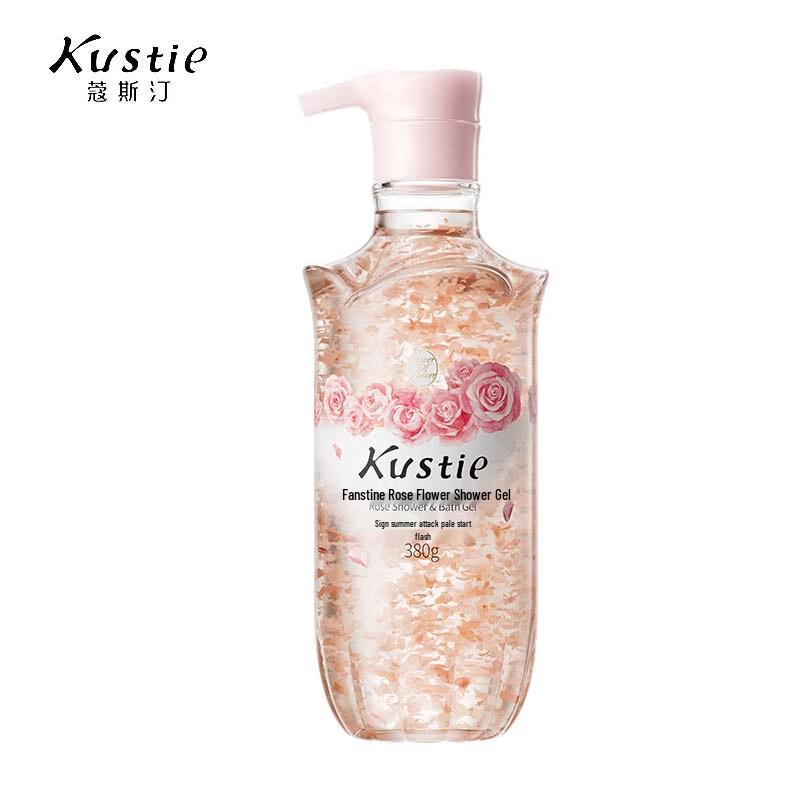 Kustie Rose Petal Shower Gel