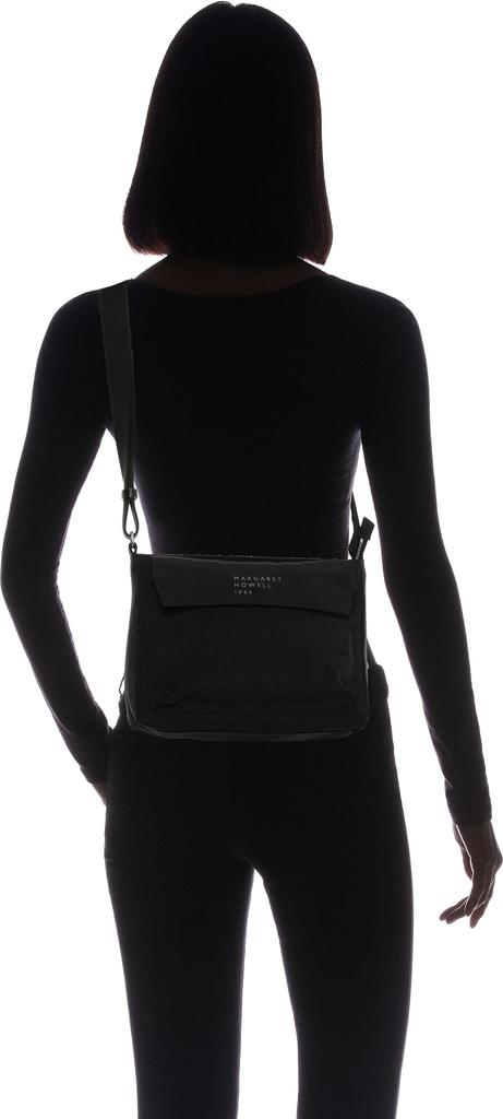 Margaret Howell Idea Shoulder Bag [Ruston] Nylon, Lightweight, ShoulderCrossbody, Multiple Pockets, Horizontal Style, Unisex, Made in Japan, MHLH2NS2