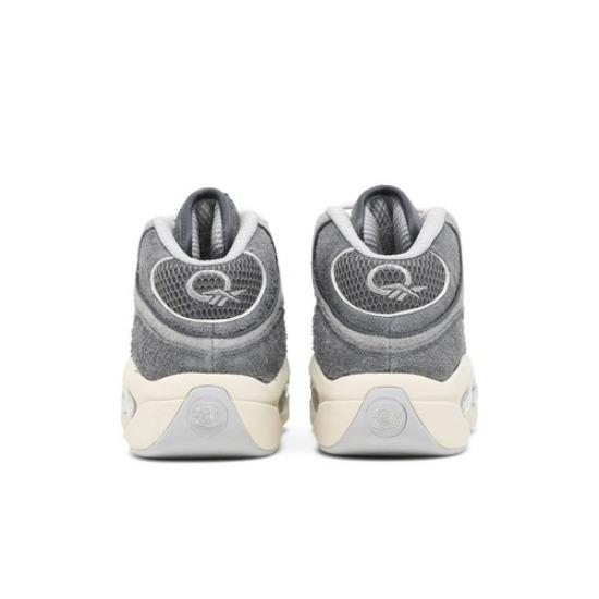 Reebok Question Mid 'Grey Suede' FW0875 Men's Shoes