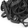 50 Pcs Tattoo Rubber Bands Black Soft Elastic Tattoo Machine Part for Tattoo Coil Machine Gun