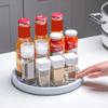 360 Degrees Rotating Storage Tray 1/2/3 Layers Lazy Susan Organizer Kitchen Pantry Cabinet Countertop Seasoning Spice Holder Cosmetic Turntable Rack