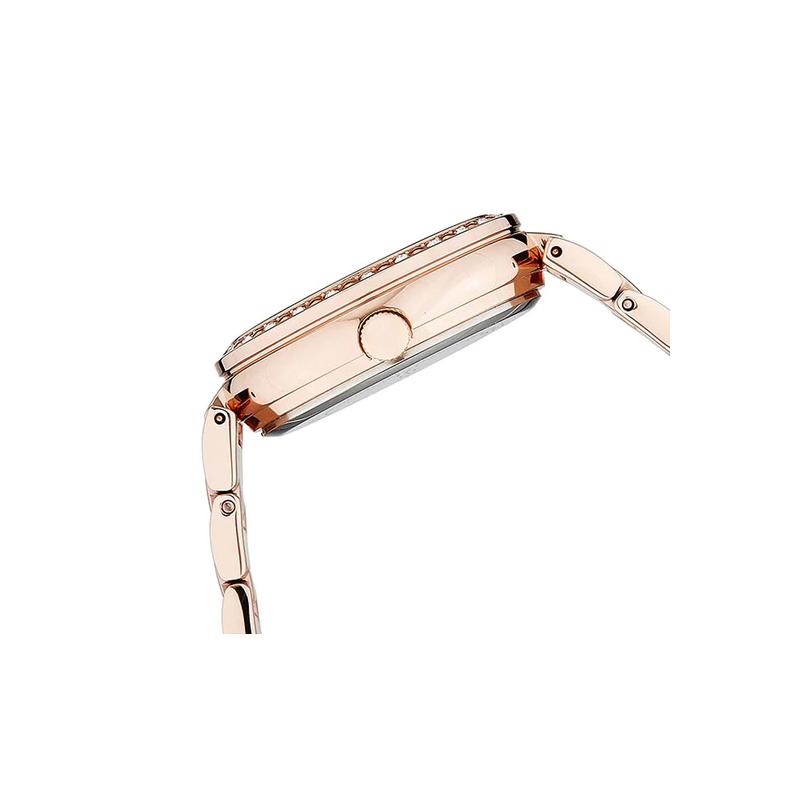 Casio SHEEN Series Simple Casual Fashion Quartz Movement Stainless Steel Strap Japanese and Korean Watch Women's Watch Mother-of-pearl SHE-3043PG-9A