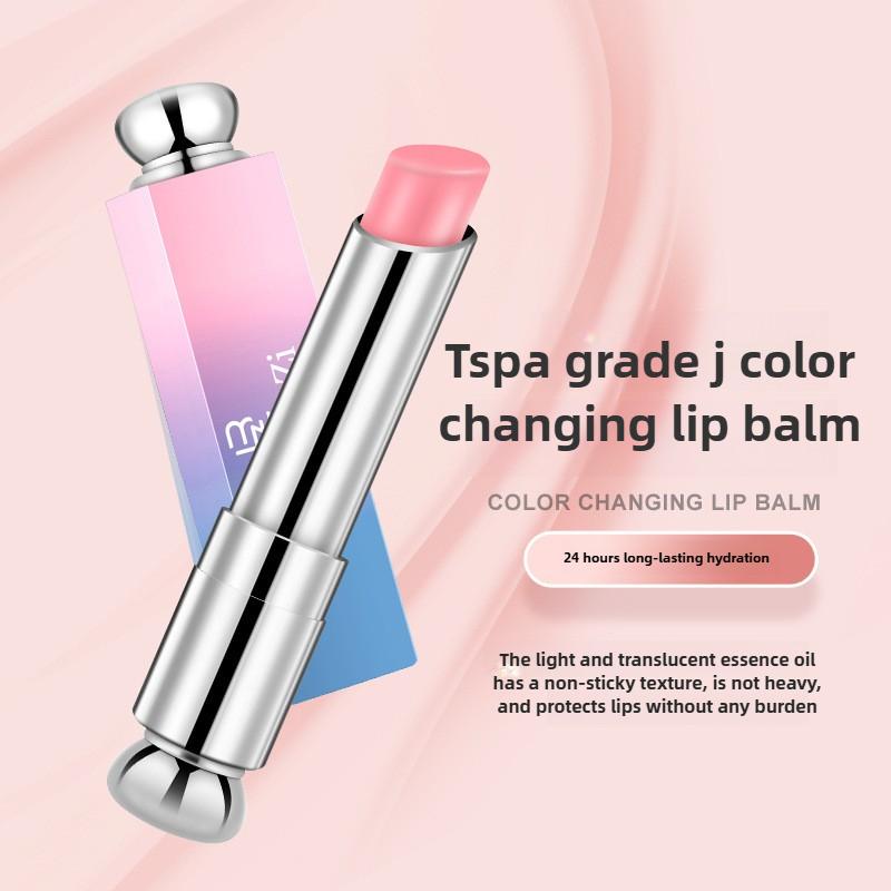 Color-changing Moisturizing Lip Balm, Hydrating Lip Oil, Ladies' Soft and Hydrating Lip Care, Color-changing Lip Balm