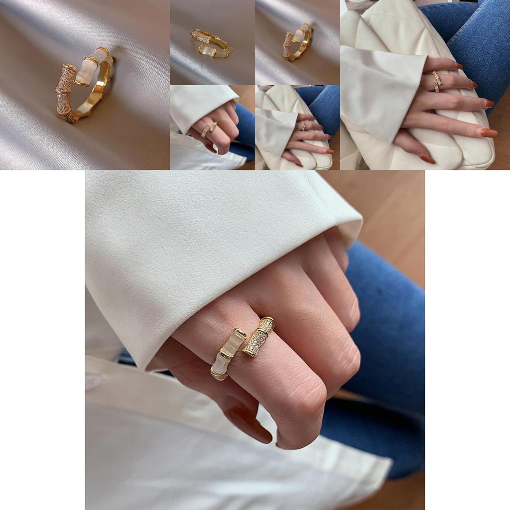 Elegant 925 Sterling Silver Adjustable Ring For Women With Chic Geometric Design And Sparkling Zirconia