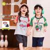 Dudu Home Kids' Academy Style Summer Two-Piece Set