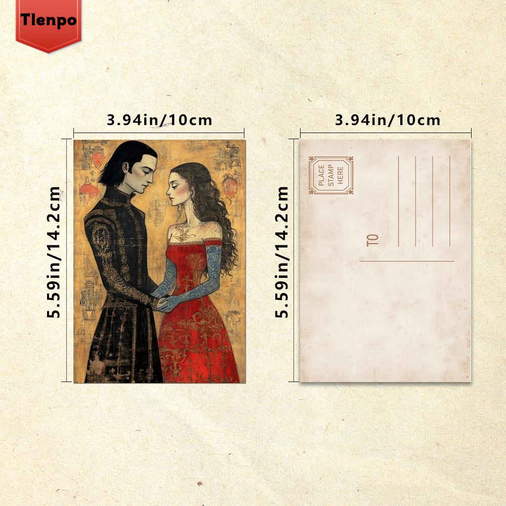 32pcs, Vintage Postcard, Ancient Greece, Birthday/Anniversary Gift, Collectible, Suitable for Gift Giving, Can be Mailed.