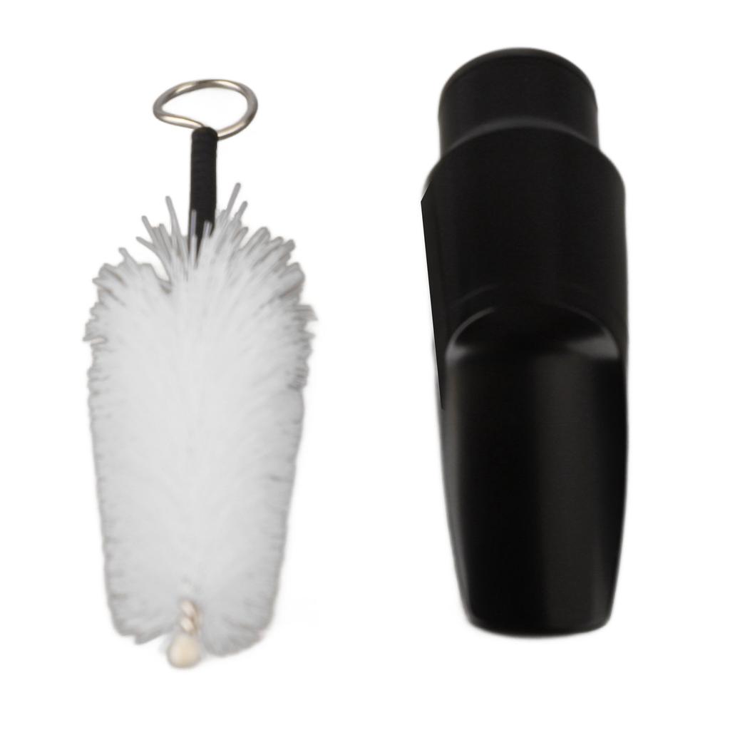 Saxophone Mouthpiece Plastic Soprano Treble Saxophone Whistle Brush Musical Instrument Accessory Cleaning Tool
