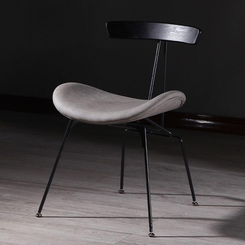 Nordic Industrial Dining Ant Chairs Household Iron Light Luxury Backrest Chairs Leisure Restaurant Chairs