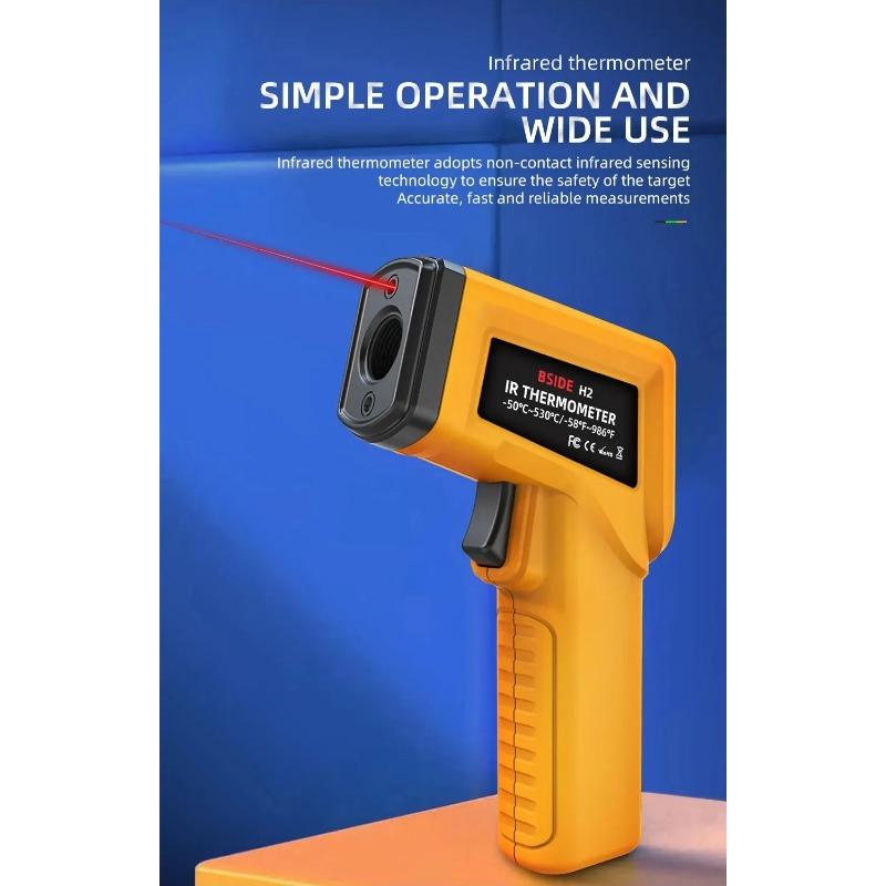 Infrared Thermometer -50~530C Professional 12:1 Digital IR-LCD Temperature Meter Non-contact Laser Thermometers Pyrometer